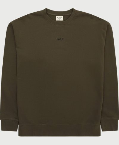 HALO Sweatshirts OFF DUTY CREW 610406 Grön